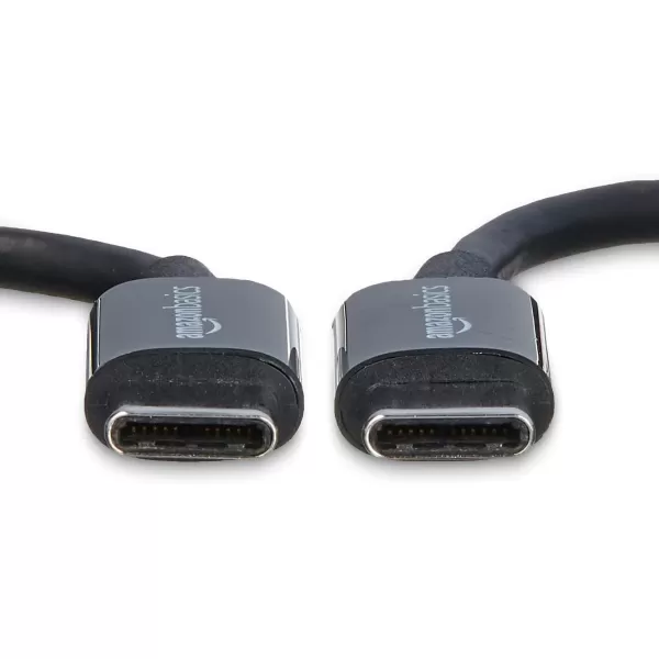Amazon Basics USBC to USBC 20 Fast Charger Cable 480Mbps Speed USBIF Certified for Apple iPhone 15 iPad Samsung Galaxy Tablets Laptops 6 Foot WhiteBlack 3Foot 5Pack