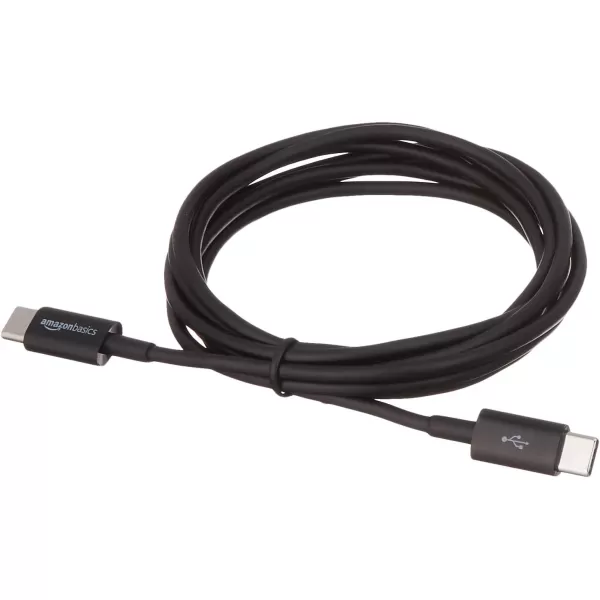 Amazon Basics USBC to USBC 20 Fast Charger Cable 480Mbps Speed USBIF Certified for Apple iPhone 15 iPad Samsung Galaxy Tablets Laptops 6 Foot WhiteBlack 6Foot 1Pack