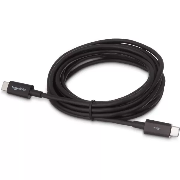 Amazon Basics USBC to USBC 20 Fast Charger Cable 480Mbps Speed USBIF Certified for Apple iPhone 15 iPad Samsung Galaxy Tablets Laptops 6 Foot WhiteBlack 9Foot 5Pack