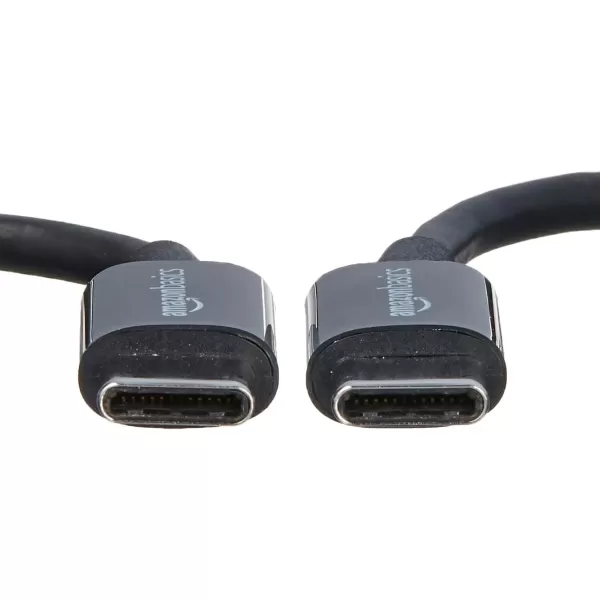 Amazon Basics USBC to USBC 20 Fast Charger Cable 480Mbps Speed USBIF Certified for Apple iPhone 15 iPad Samsung Galaxy Tablets Laptops 6 Foot WhiteBlack 6Foot 1Pack
