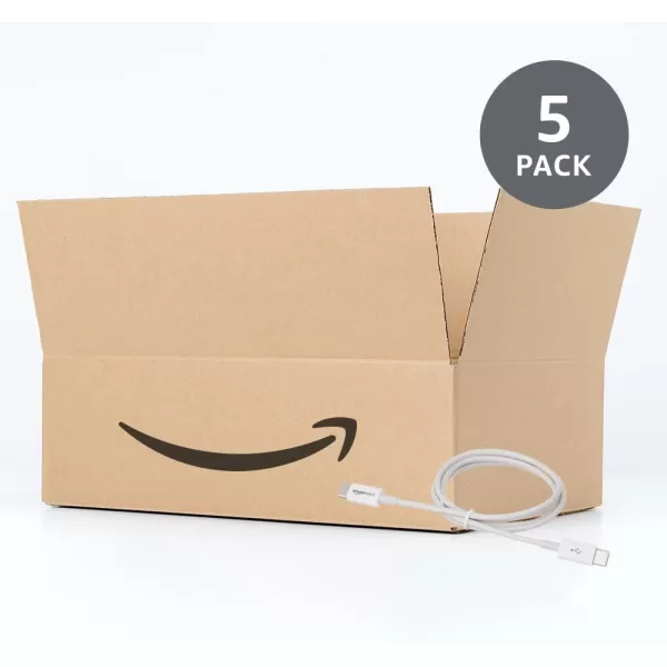 Amazon Basics USBC to USBC 20 Fast Charger Cable 480Mbps Speed USBIF Certified for Apple iPhone 15 iPad Samsung Galaxy Tablets Laptops 6 Foot WhiteWhite 3Foot 5Pack
