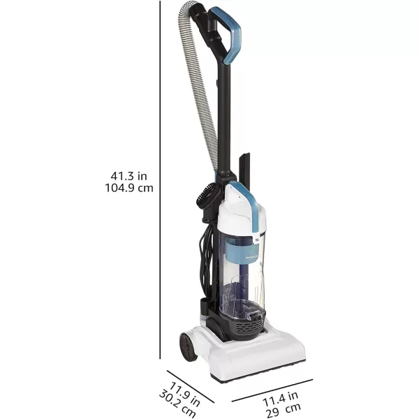 Amazon Basics Upright Bagless Lightweight Vacuum Cleaner Black and WhiteAmazon Basics Upright Bagless Lightweight Vacuum Cleaner Black and White