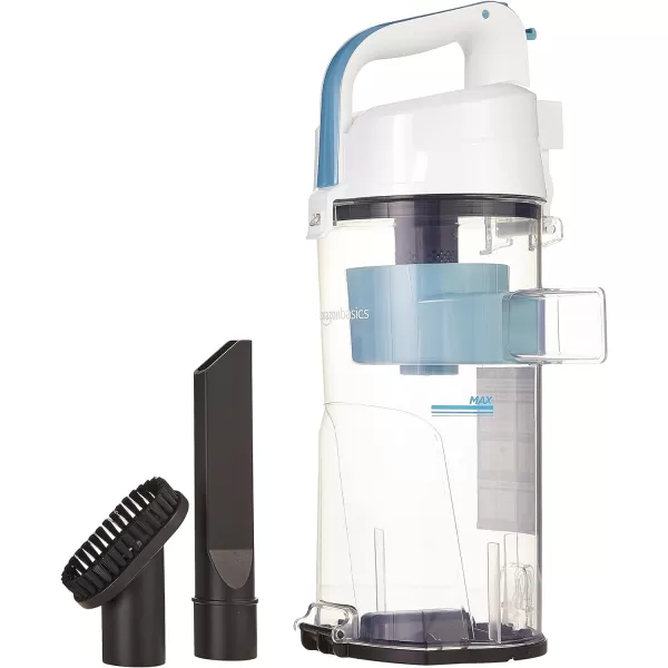 Amazon Basics Upright Bagless Lightweight Vacuum Cleaner Black and WhiteAmazon Basics Upright Bagless Lightweight Vacuum Cleaner Black and White