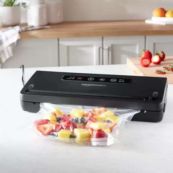Amazon Basics Vacuum Seal System BlackBlack