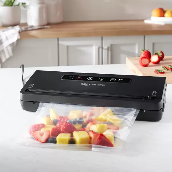 Amazon Basics Vacuum Seal System BlackBlack