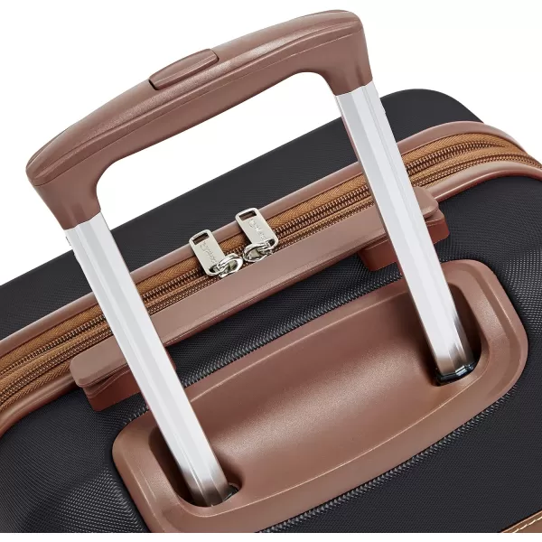 Amazon Basics Vienna Spinner Suitcase Luggage  Expandable with Wheels  267 Inch BlackBlack 216inch