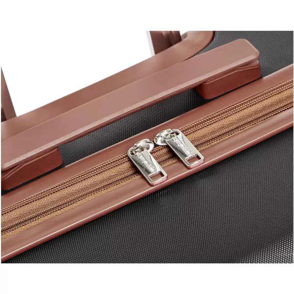 Amazon Basics Vienna Spinner Suitcase Luggage  Expandable with Wheels  267 Inch BlackBlack 267inch