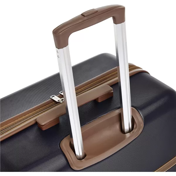 Amazon Basics Vienna Spinner Suitcase Luggage  Expandable with Wheels  267 Inch BlackBlack 307inch