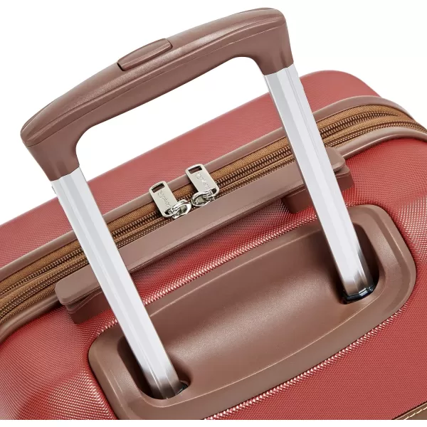 Amazon Basics Vienna Spinner Suitcase Luggage  Expandable with Wheels  267 Inch BlackRed 216inch