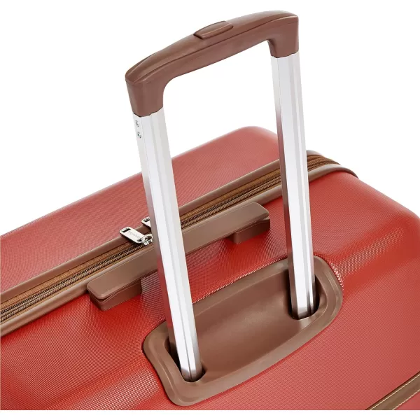 Amazon Basics Vienna Spinner Suitcase Luggage  Expandable with Wheels  267 Inch BlackRed 307inch