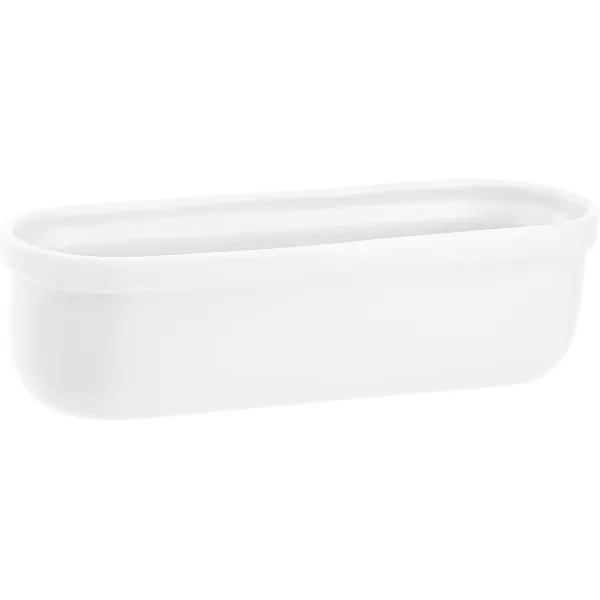 Amazon Basics Wall Planter Oval  WhiteBlackWhiteCopper