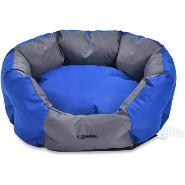 Amazon Basics WaterResistant Pet Bed  Rectangular Teal 256 Inch189 Oval