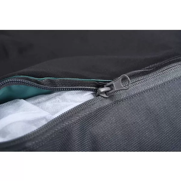 Amazon Basics WaterResistant Pet Bed  Rectangular Teal 256 InchLarge Rectangular
