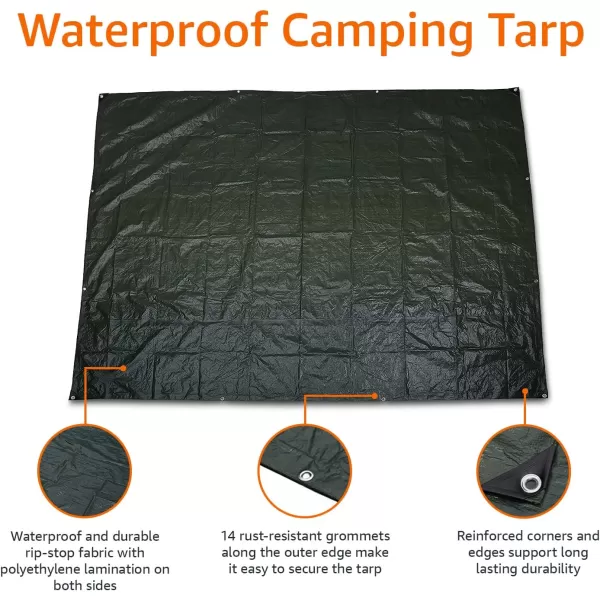 Amazon Basics Waterproof Camping Tarp95 X 113