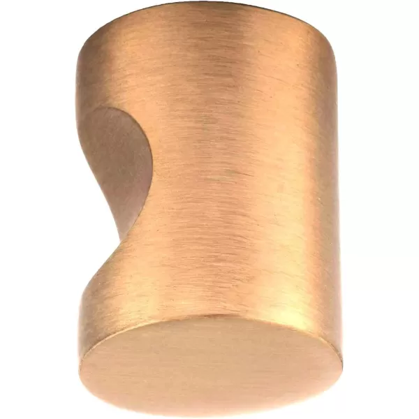 Amazon Basics Whistle Cabinet Knob 075inch Diameter Golden Champagne 10packGolden Champagne