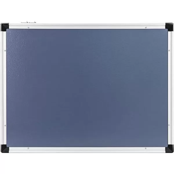 Amazon Basics Whiteboard Drywipe Magnetic with Pen Tray and Aluminium Trim 90 cm x 60 cm WxH60 cm x 45 cm