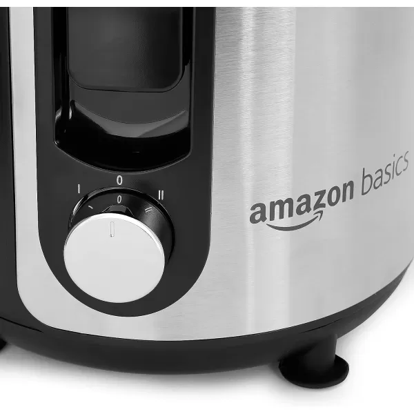 Amazon Basics WideMouth 2 speed centrifugal juicer Black 338 ounce  1000 MLAmazon Basics WideMouth 2 speed centrifugal juicer Black 338 ounce  1000 ML