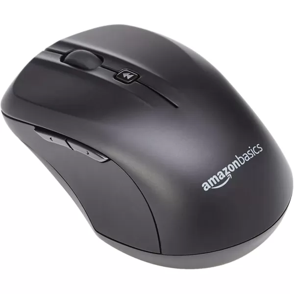 Amazon Basics Wireless Full Size Computer Keyboard and Mouse Combo US Layout QWERTY BlackAmazon Basics Wireless Full Size Computer Keyboard and Mouse Combo US Layout QWERTY Black