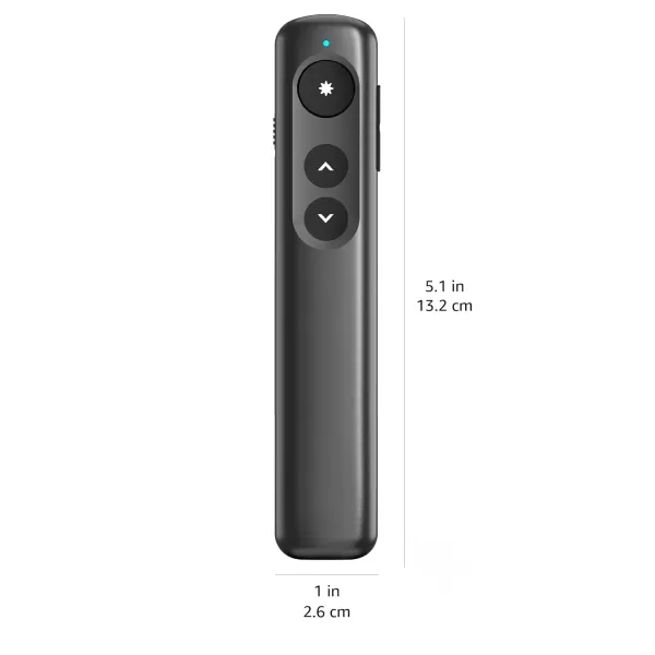 Amazon Basics Wireless Presenter Red Laser 24GHz Battery Operated HyperlinkAmazon Basics Wireless Presenter Red Laser 24GHz Battery Operated Hyperlink