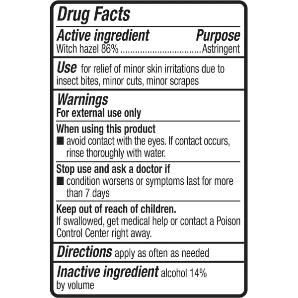 Amazon Basics Witch Hazel USP Astringent Unscented 16 Fluid Ounces Previously SolimoAmazon Basics Witch Hazel USP Astringent Unscented 16 Fluid Ounces Previously Solimo