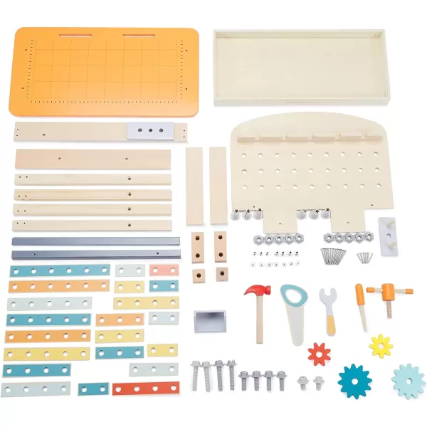 Amazon Basics Wooden Play Toy Tool Set and Workbench for Toddlers Preschoolers Children Age 3 Years MulticolorAmazon Basics Wooden Play Toy Tool Set and Workbench for Toddlers Preschoolers Children Age 3 Years Multicolor
