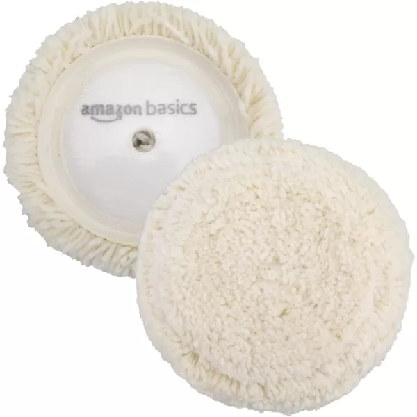 Amazon Basics Wool Buffing Pad for Compound Cutting and Polishing  8Inch 3PackAmazon Basics Wool Buffing Pad for Compound Cutting and Polishing  8Inch 3Pack