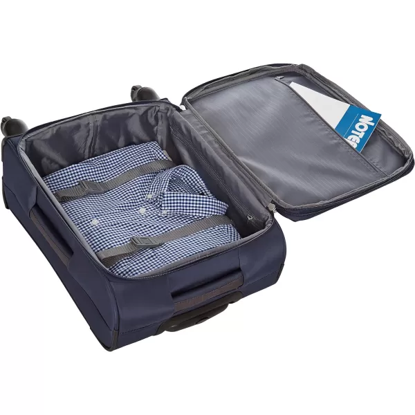 Amazon Basics suitcases Softside SpinnerNavy Blue