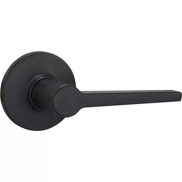 AmazonBasics Manchester Door Lever  Privacy  Matte BlackPack of 6 6 Count TotalMatte Black Passage 6 Pack