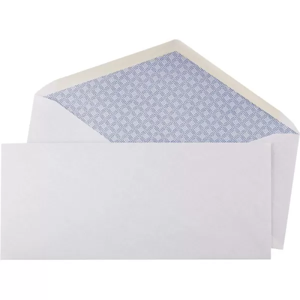 Amazon Basics 10 Security Tinted Business Envelopes Moisture Sealed 418 x 912 Inch Pack of 500 One Size WhiteAmazon Basics 10 Security Tinted Business Envelopes Moisture Sealed 418 x 912 Inch Pack of 500 One Size White