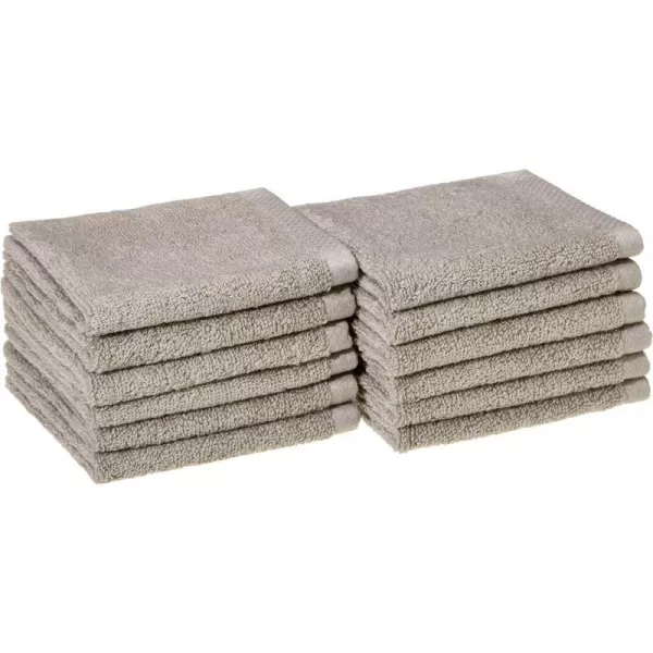 Washcloth (Pack of 12) Platinum