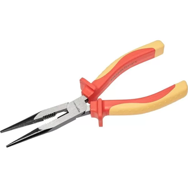 Amazon Basics 1000 Volt VDE Insulated Long Nose Pliers 8inch8Inch Long Nose