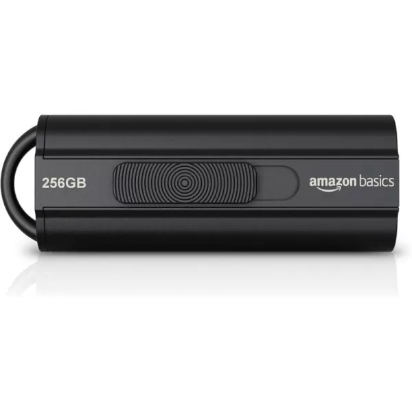 Amazon Basics 128GB Ultra Fast USB 31 Flash Drive Black256GB