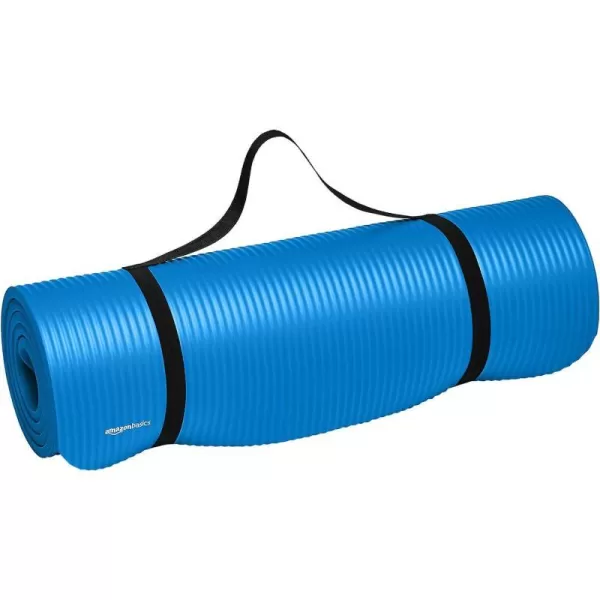 Amazon Basics 12Inch Extra Thick Exercise Yoga MatBlue