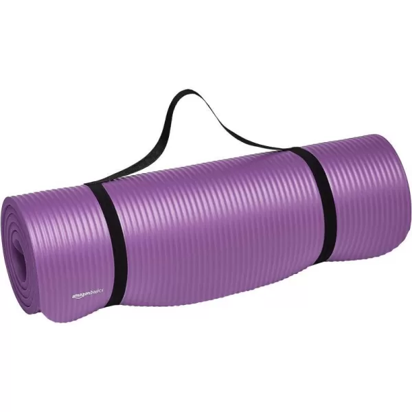 Amazon Basics 12Inch Extra Thick Exercise Yoga MatPurple