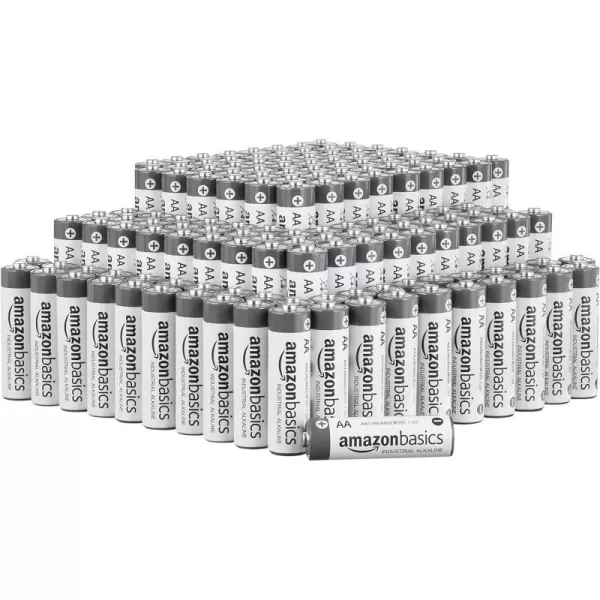 Amazon Basics 150Pack AA Alkaline Industrial Batteries 15 Volt 5Year Shelf Life150 Count Pack of 1