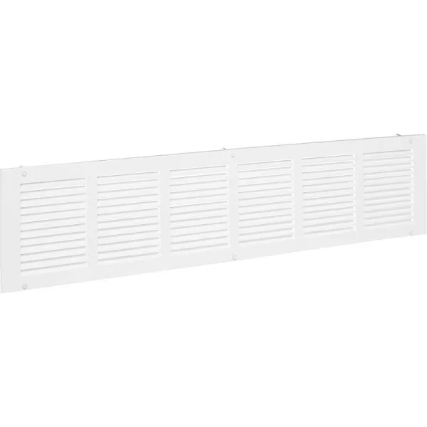 Amazon Basics 1RA1406WH White 14 W X 6 H Return Air Grille Duct Cover for Ceiling and Wall 1 Pack30 W X 6u201D H