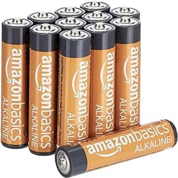 Amazon Basics 20Pack AAA Alkaline HighPerformance Batteries 15 Volt 10Year Shelf Life12 Count Pack of 1