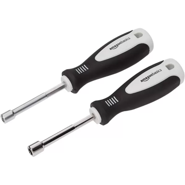 Amazon Basics 2Piece Nut Driver Set  14 and 5162Piece 14 and 516