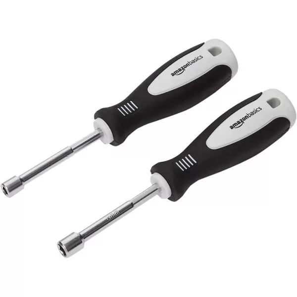Amazon Basics 2Piece Nut Driver Set  14 and 5162Piece 6mm and 8mm