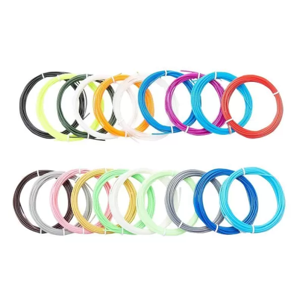 Amazon Basics 3D Pen Filament Refills PLA 175 mm 6 Colors20 Colors ABS