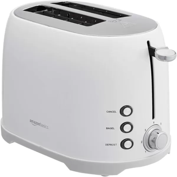 Amazon Basics 4 Slot Toaster  BlackWhite 2 Slot Toaster