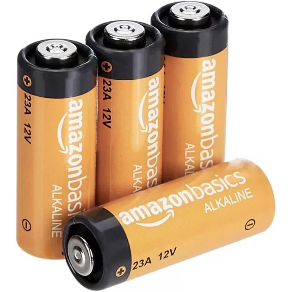 Amazon Basics 4Pack 23A Alkaline Battery 12 Volt LongLasting PowerAmazon Basics 4Pack 23A Alkaline Battery 12 Volt LongLasting Power