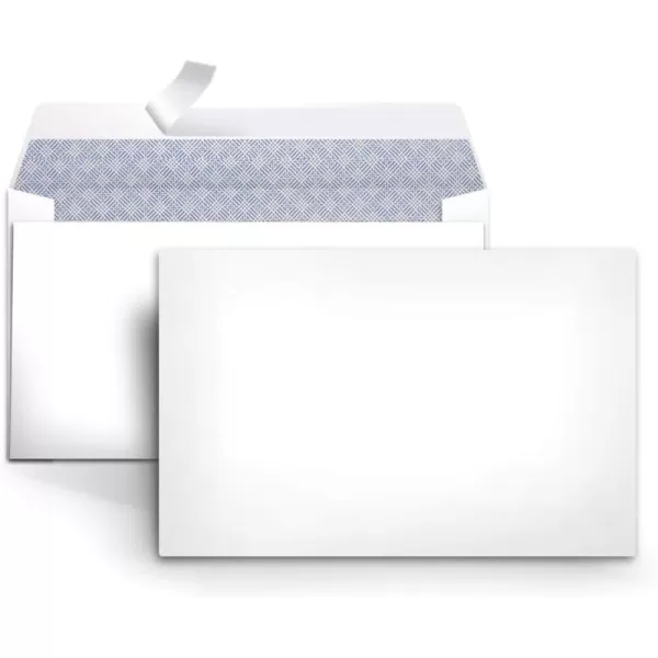 Amazon Basics 6 34 SecurityTinted Envelopes with Peel amp Seal 300Pack White100Pack