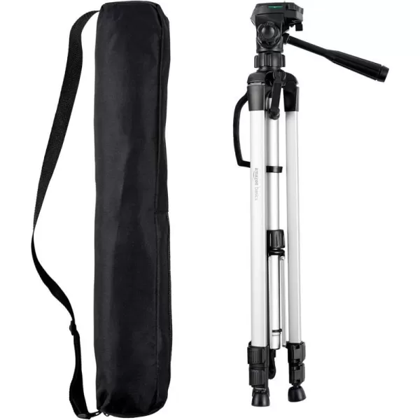 Amazon Basics 60Inch Lightweight Tripod With Bag BlackAmazon Basics 60Inch Lightweight Tripod With Bag Black