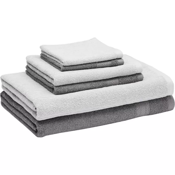 Dark Gray/Light Gray 6-Piece Set