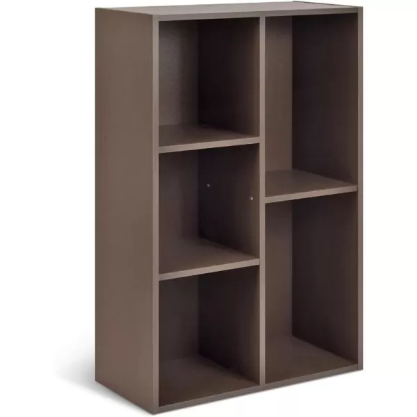 Amazon Basics 7 Cube Organizer Bookcase Espresso 93 x 195 x 417 inEspresso 5Cube