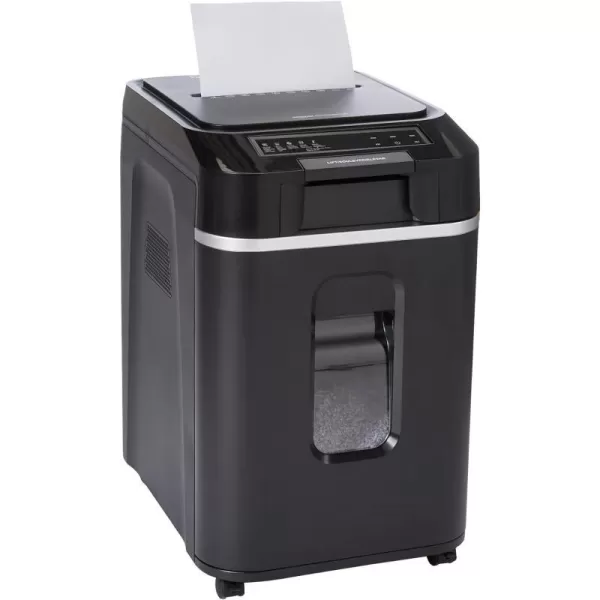 Amazon Basics 8 Sheet Cross Cut Paper and Credit Card Shredder with 41 Gallon Bin Black200 Sheet New