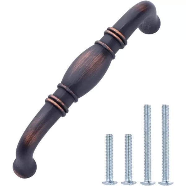 Amazon Basics AB2900OR10 Traditional Cabinet Handle 335 Length 3inch Hole Center Oil Rubbed Bronze 10Pack inch inch Pack of 10Oil Rubbed Bronze