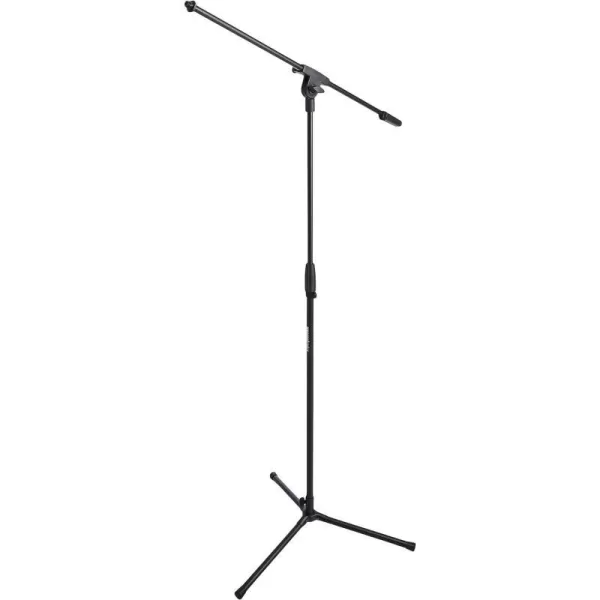 Amazon Basics Adjustable Boom Height Microphone Stand with Tripod Base Up to 8575 Inches  BlackAmazon Basics Adjustable Boom Height Microphone Stand with Tripod Base Up to 8575 Inches  Black