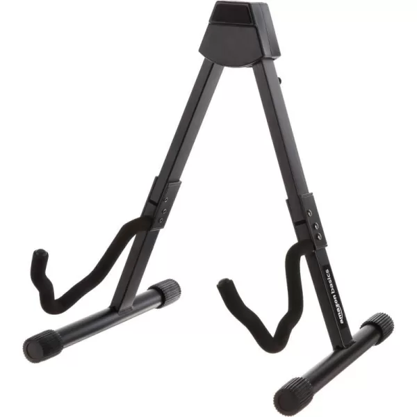 Amazon Basics Adjustable Guitar Folding AFrame Stand for Acoustic and Electric Guitars with NonSlip Rubber and Soft Foam Arms Fully AssembledAmazon Basics Adjustable Guitar Folding AFrame Stand for Acoustic and Electric Guitars with NonSlip Rubber and Soft Foam Arms Fully Assembled